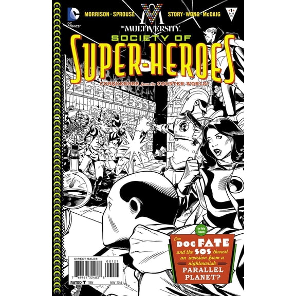 Multiversity: Society of Super-Heroes: Conquerors of the Counter-World #1A VF ; DC Comic Book