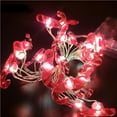 thumbnail image 1 of Billuyoard Decoraciones navideñas Muñeco de nieve Papá Noel Cabeza de venado Led de alambre de cobre para el árbol de Kits de decoración para fiestas No.2 Billuyoard HA043815-02, 1 of 2