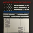 thumbnail image 3 of Reflective Blue Line US Flag Decal Stickers for Cars & Trucks, 3 of 6