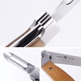 thumbnail image 4 of Juego de cuchillos Messermeister Adventure Chef Summit Carbonized Maple, 4 of 9