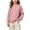 Pink, variant on Lutiedan Boys Girls Knitted Sweaters Teen Crew Neck Long Sleeve Pullover Fall Winter Casual Uniform Sweaters Size 5-16,Wine