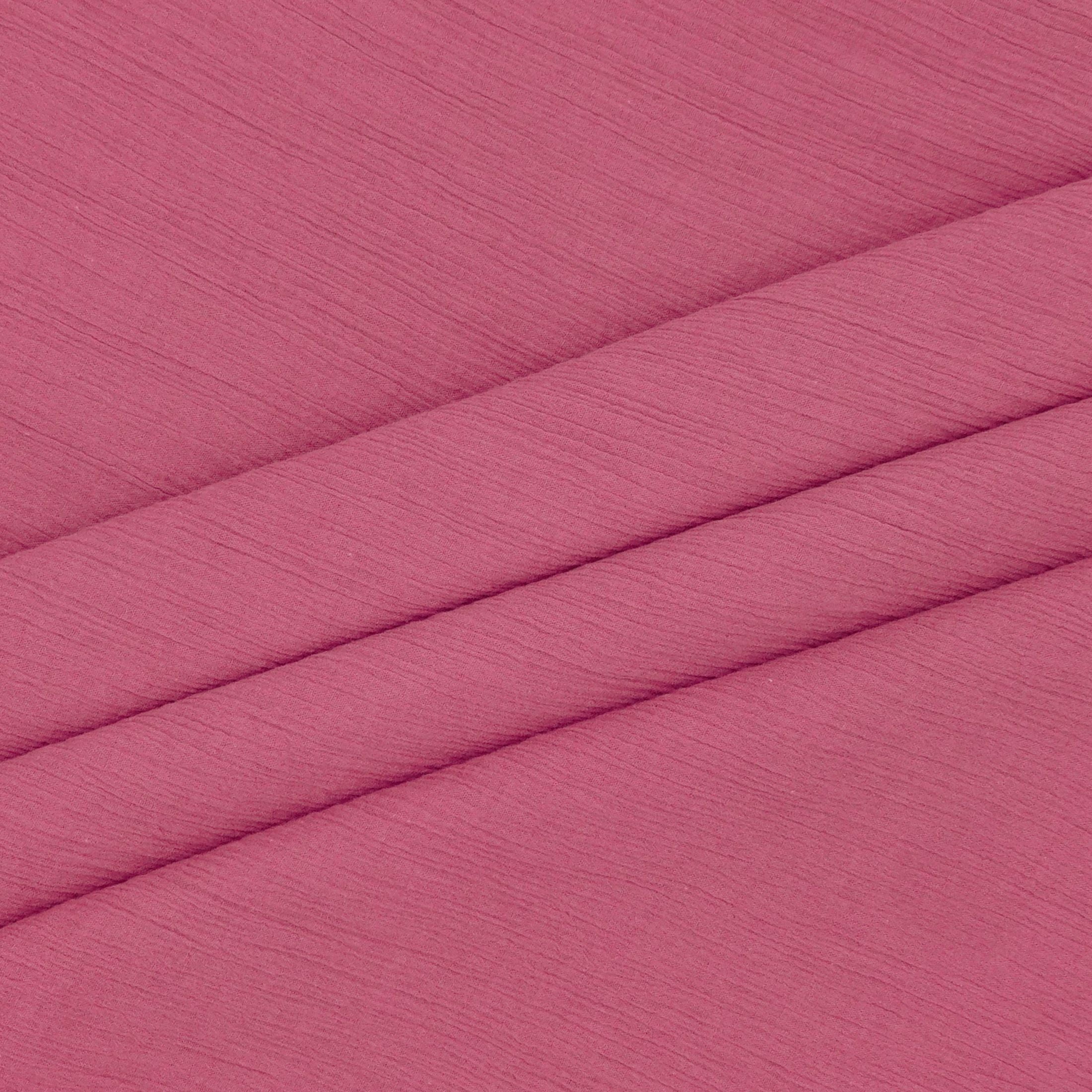 Hello Hobby 48” x 72” 100% cotton cotton gauze 2 yard precut fabric, Mauve, 48" wide for sewing & crafting