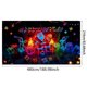 thumbnail image 3 of Banderín luminoso para garaje con luces LED brillantes para fiestas al aire libre y en interiores Cartel doble colgante festivo para fiestas navideñas, celebraciones en iglesias y escuelas, 3 of 5