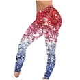 thumbnail image 5 of Vivianyo HD Women's Independence Day Yoga Patriotic Pants Fashion Casual 4Th Of July American Flag Print Leggings with Yoga Sport Elastic Slim Pants（All Colors and Sizes）, 5 of 5