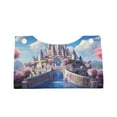 thumbnail image 2 of Sikiie Majestic Fantasy Castle Leather Tissue Box Cover Rectangle, Long Tissue Box Cover, Tissue Box Holder, Tissue Holder for Bathroom, 2 of 7