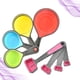 thumbnail image 2 of EeaseMX Juego de tazas medidoras telescópicas de silicona 4 en 1 y cucharas medidoras 4 en 1 con escala, juego de cucharas y tazas medidoras, herramienta de cocina (color aleatorio), 2 of 7