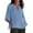 Blue, variant on Summer Tops for Women Short Sleeve T Shirts for Women Fit T Shirts Long Sleeve Compression Long Sleeved Soft Shirt Casual Summer Tops Shirt Sleeves Black 2XL