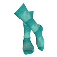 thumbnail image 4 of Honeii Teal Turquoise1 Print Calf Socks Sports Socks Seamless Toe, Trouser Socks,Knee High Long Socks for Women and Men-One Size, 4 of 8