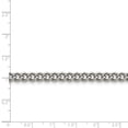 thumbnail image 3 of Stainless Steel 5.3mm 30 Inch Round Curb Chain Necklace Pendant Charm Rounded, 3 of 7