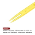 thumbnail image 4 of Uxcell Weaving Knitting Shuttle 85x6.8x2.8mm Shuttles de plástico, paquete de 2 en amarillo, 4 of 4