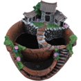 thumbnail image 2 of Maceta de resina para flores, maceta para cactus suculentos, maceta para plantas bonsái, maceta de resina, adornos para oficina, hogar, jardín, decoración de mesa, 2 of 8