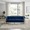 Blue, variant on 83 Inch Velvet Sofa Couch Mid-Century Modern 3 Seater Chesterfield Tufted for Living Room Furniture Apartment Small Space (Retro Green)