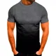 thumbnail image 3 of Camiseta De Manga Corta Con Estampado Muscular Degradado, 3 of 3