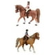 thumbnail image 1 of Caballo de Juguete de Animal de Plástico Sólido Vivo de 2 Piezas con de, 1 of 8