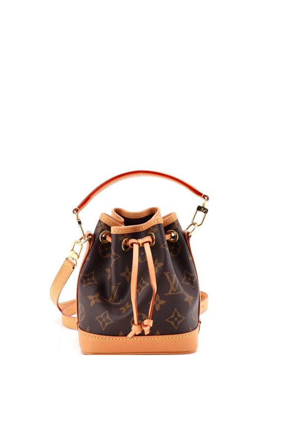 Pre-Owned Noe NM Handbag Monogram Canvas Nano By Rebag