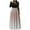 Khaki4, variant on Diufon Maxi Dresses for Women Trendy Color Block Pleated Dress Round Neck Long Sleeve Dress