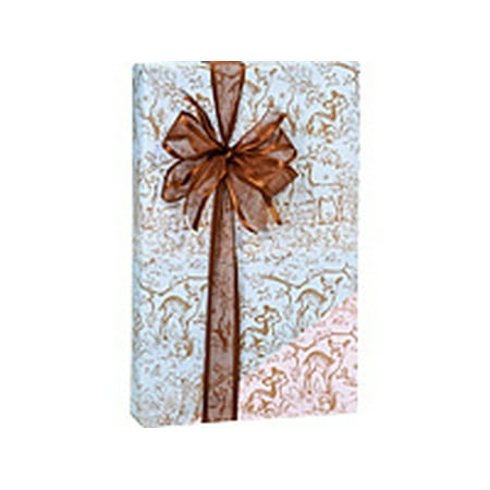 Double Sided Lullaby Meadow Baby Shower Birthday / Special Occasion Gift Wrap Wrapping Paper-16ft