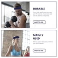 thumbnail image 2 of WHAMVOX  6 Pcs Workout Wicking Sports Headband Lightweight Headbands Stretchable, 2 of 8