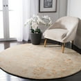 thumbnail image 2 of SAFAVIEH Soho Arthur Abstract Floral Wool Area Rug, Light Green/Rust, 7'6" x 9'6", 2 of 7