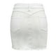 thumbnail image 3 of Gibobby faldas deportivas para mujer sólido elegante y a la moda para mujer(Blanco, S), 3 of 5