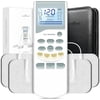 Easy@Home Professional Rechargeable TENS Unit Muscle Stimulator Tens Machine Massager, 2-Output EHE012PRO