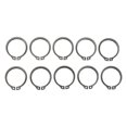 thumbnail image 2 of 50 Pcs AC Compressor Clutch Coil Snap Ring 1.3mm Thickness Iron Retaining Ring Set Replacement for Hyundai, 2 of 8