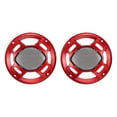 thumbnail image 1 of Unique Bargains Speaker Grill Cover 5' Mesh Subwoofer Grill Guard Protector for Home Audio DIY Red 2 Pack, 1 of 7