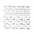 thumbnail image 3 of Unique Bargains 1 Pc Irregular Face Rhinestone Stickers for Concert White Assorted Color, 3 of 5