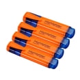 thumbnail image 1 of Unique Bargains Highlighter, Broad Point, Orange, 4 Count, 4 Pack, 1 of 6