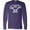 Purple, variant on Inktastic Life Behind Bars Motorcycle Long Sleeve T-Shirt