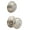 Nickel, variant on Kwikset Adjustable 991 Juno Keyed Door Knob Bronze