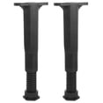 thumbnail image 1 of 2pcs Adjustable Height Furniture Support Legs Heavy Duty Furniture Replacement Legs Bed Frame Brackets (height range: 18cm-34.5cm), 1 of 5