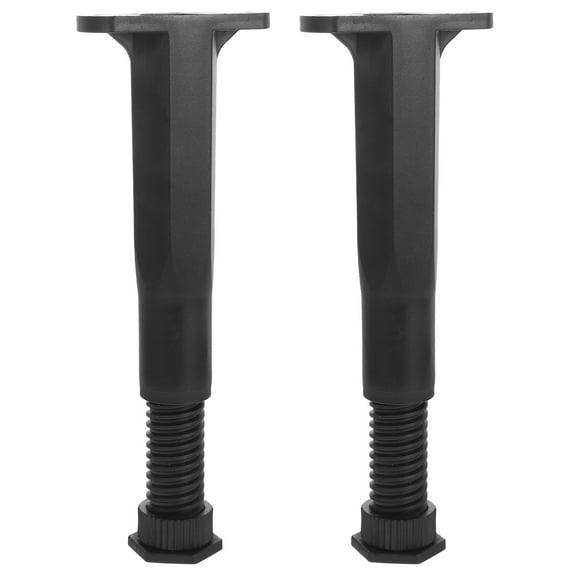 MRLESS 2-Pack Heavy Duty Adjustable Furniture Legs for Bed Frame Support, Height Range 18cm to 34.5cm, Replacement