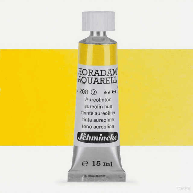 Schmincke - Set de Acuarelas HORADAM AQUARELL | Tubos de 15 ml, Pinturas para Artistas, Aficionados y Estudiantes, Materiales de Arte, Serie 208