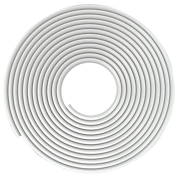 LAMIRO Wall Cord Hider Self Adhesive Wall Cable Concealer Flexible Cable Hider Cover White Wire Cover Raceway Wall Cord Cover Hider 4/6/8 Meter for Hiding Cable