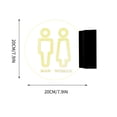 thumbnail image 3 of Bdday Toilet Toilet Acrylic Sign, 3 of 5