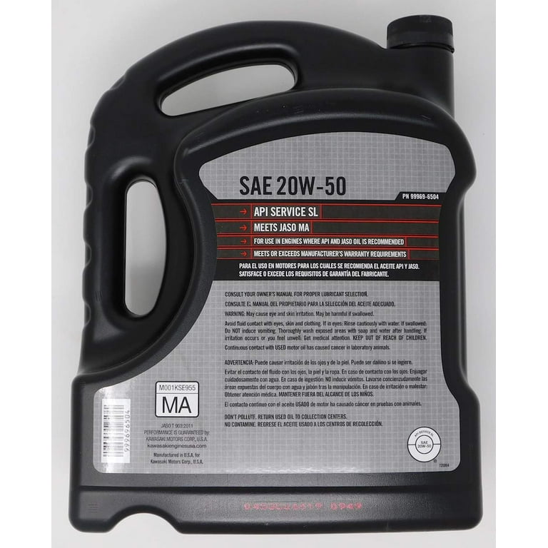 Free Shipping! Kawasaki 99969-6504 K-Tech SAE 20W-50 4-Cycle Free Shipping! Kawasaki 99969-6504 K-Tech SAE 20W-50 4-Cycle