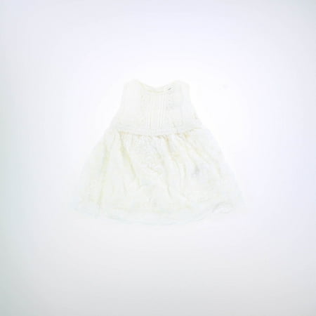 

Pre-owned Osh Kosh Girls White | Lace Dress size: 0-3 Months