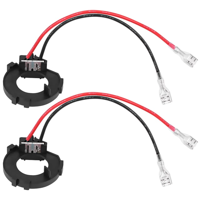1 par de soportes de retención adaptadores de bombillas de faros LED H7 para MK7