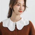 thumbnail image 3 of CAILDANL Fake Collar Detachable Faux Collar Half Shirt Women Blouse False Collar Dickey, 3 of 5