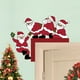 thumbnail image 2 of Xihbxyly Pegatina de Papá Noel para Puerta, Decoración Navideña con Reno y Diseño de Muñeco de Nieve, Fácil de Aplicar, Decoración Temporal, para Fiestas y Uso En El Hogar, Idea de Regalo Perfecta, 1, 2 of 5