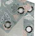 thumbnail image 4 of Ambesonne Grommet Curtain, , 50"x108", Pale Slate Blue Blush, 4 of 5