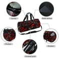 thumbnail image 2 of Motorcycle Gym Bags, Travel Tote, Sports Bag, Yoga Bag - 17.7 Inches Size with Interior Zipper Pocket - Large Capacity, 2 of 6