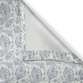 thumbnail image 4 of Ambesonne Ethnic Valance Pack of 2, Exotic Orient Cultural Motif, 42"X18", Dark Blue White, 4 of 5