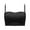 Black, variant on Bras for Women Bra Women's Low Back Backless Convertible Seamless Spaghetti Strap Sleep Bralette for Comfort and Support Black L