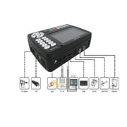 Digital Satellite Finder 5150 H.265 DVB-S2 DVB-T/T2/C Combo Supports QPSK Digital Satellite Meter Finder Satlink 6916 Ws-6933 Kpt-716ts ,Portable Carrying