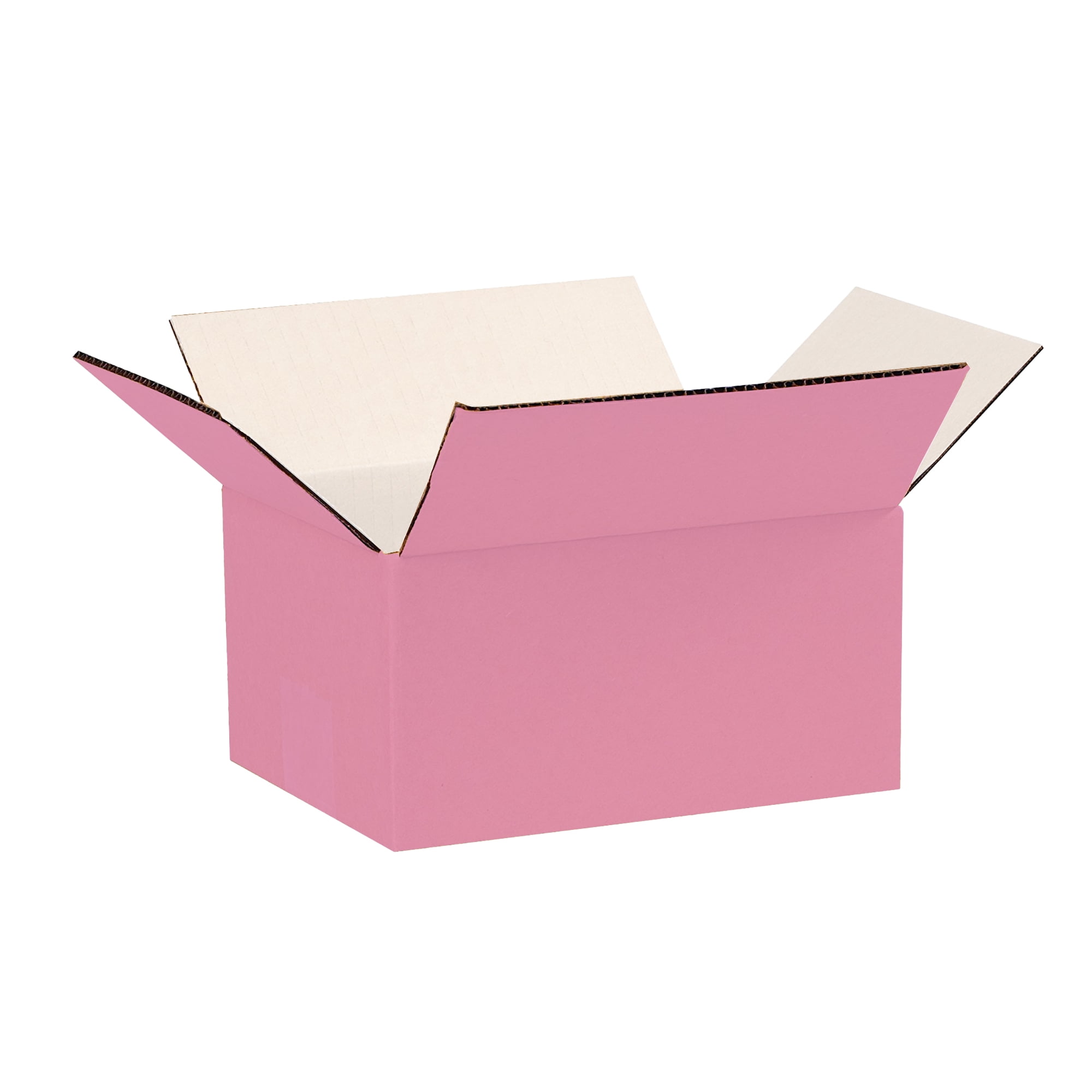 Ucanpack Shipping Boxes 6x5x3", Packaging Boxes For Small Business, Made In USA- 25 Pcs Carton, Cardboard Shipping Box For Packaging Moving, 1/8 Thick Custom Shipping Boxes Pink