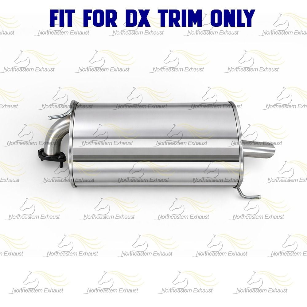 Northeastern Exhaust Rear Muffler Fits 1998-2002 Honda Accord 2.3L (DX Trim Only) - Direct Fit | Stainless Steel