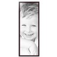 thumbnail image 2 of ArtToFrames 14" x 39" Cherry Stain Picture Frame, 14x39 inch Red Wood Poster Frame (WOM-4111),  Pack, 2 of 7