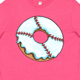 thumbnail image 4 of Inktastic Baseball Donut Youth T-Shirt, 4 of 5